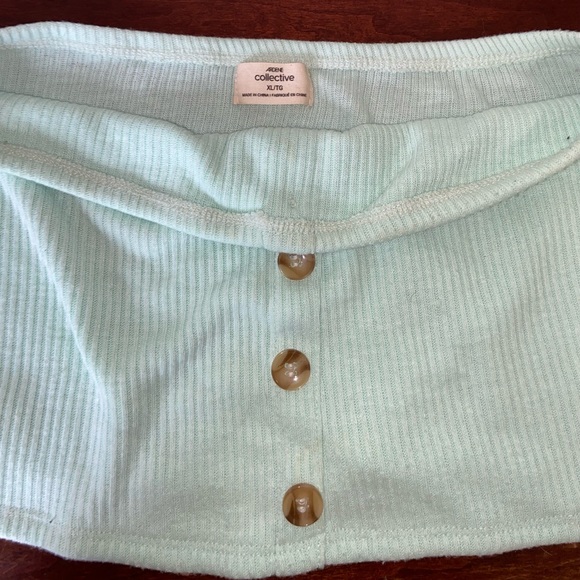 Ardene Button Crop Top - Picture 3 of 3